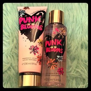 Punk Blooms Body Spray and Lotion